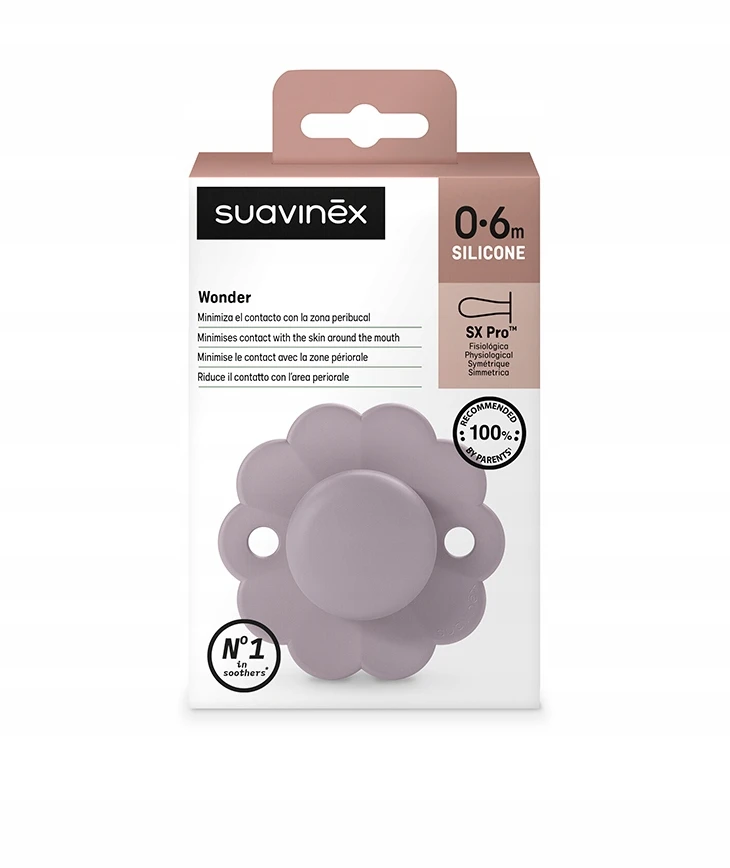 „Suavinex“ FIZIOLOGINIS MIURINYS SX PRO WONDER SILICONE 6-18m