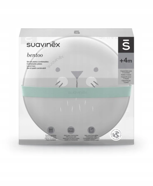 Suavinex Pietų rinkinys, dubuo, laikymo indas