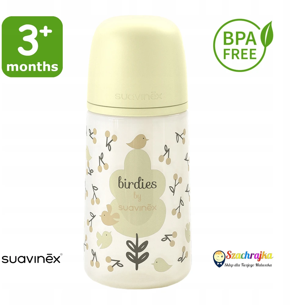 Suavinex SX Pro buteliukas nuo pilvo dieglių 270 ml vidutinio srauto žindukas 3m+