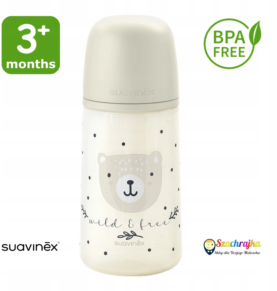 Suavinex SX Pro buteliukas nuo pilvo dieglių 270 ml vidutinio srauto žindukas 3m+