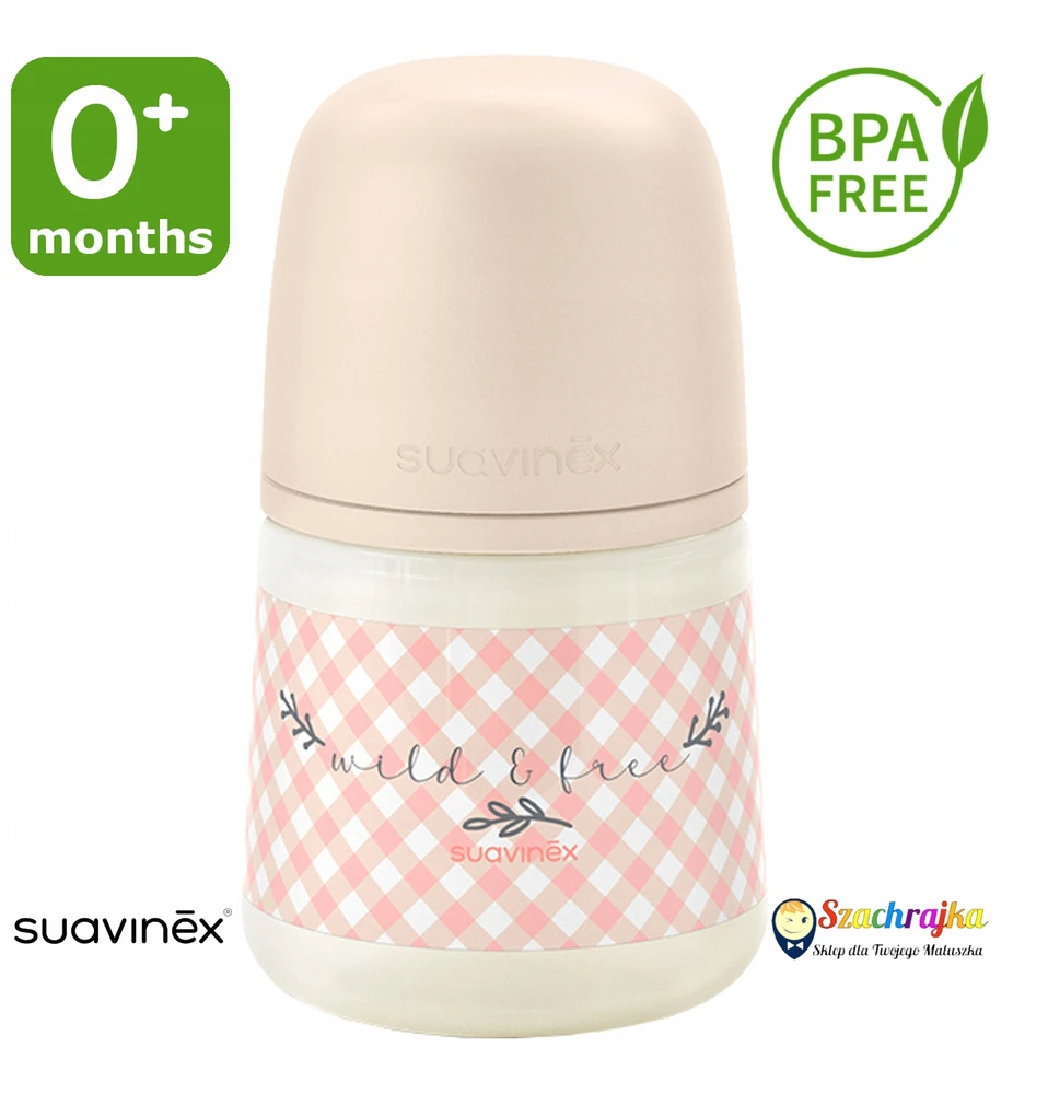 Suavinex SX Pro buteliukas nuo pilvo dieglių 150 ml laisvo srauto 0m+ be BPA