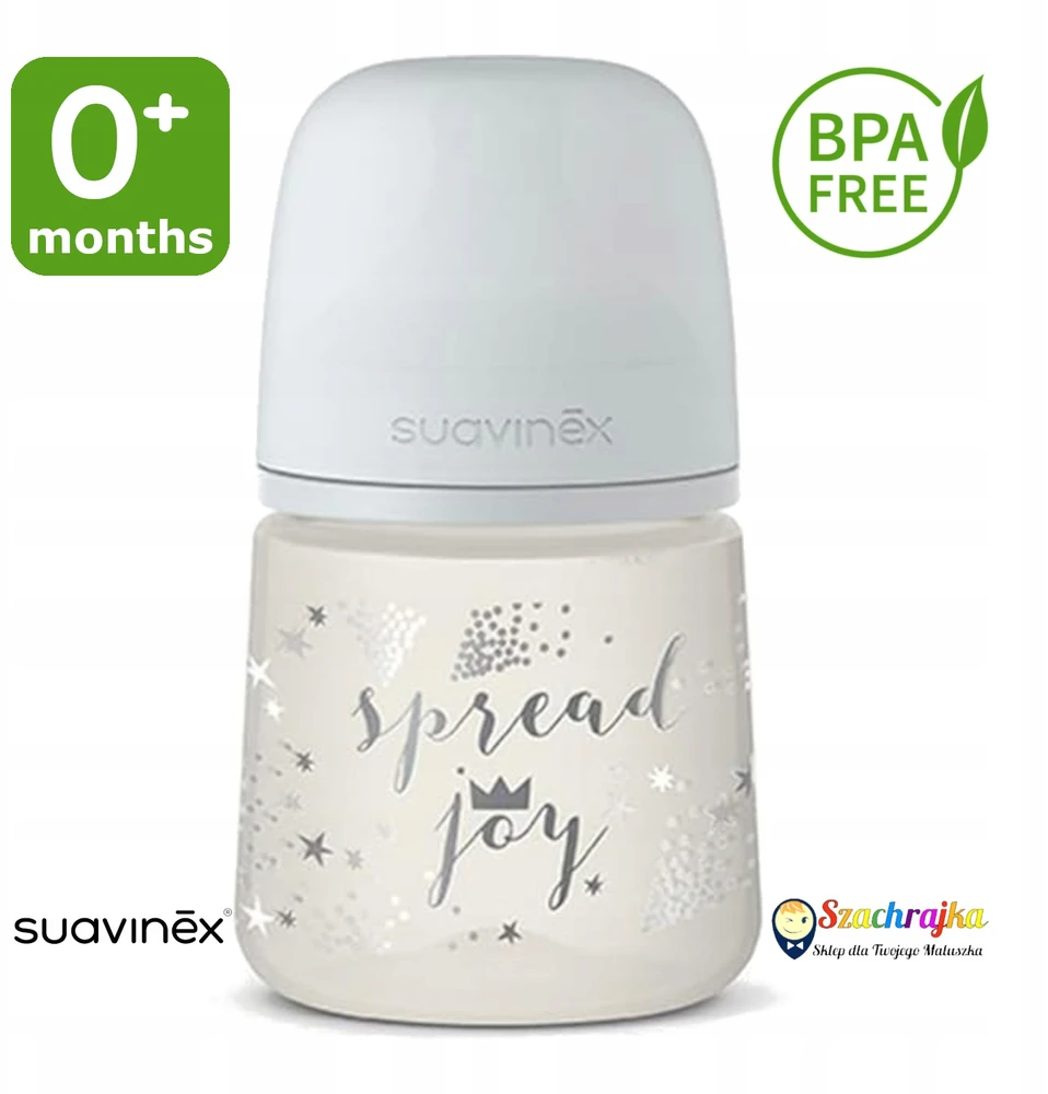Suavinex SX Pro buteliukas nuo pilvo dieglių 150 ml laisvo srauto 0m+ be BPA