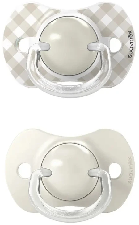 Suavinex SX Pro fiziologinis čiulptukas 0-6 m 2 vnt smėlio spalvos Wild & Free