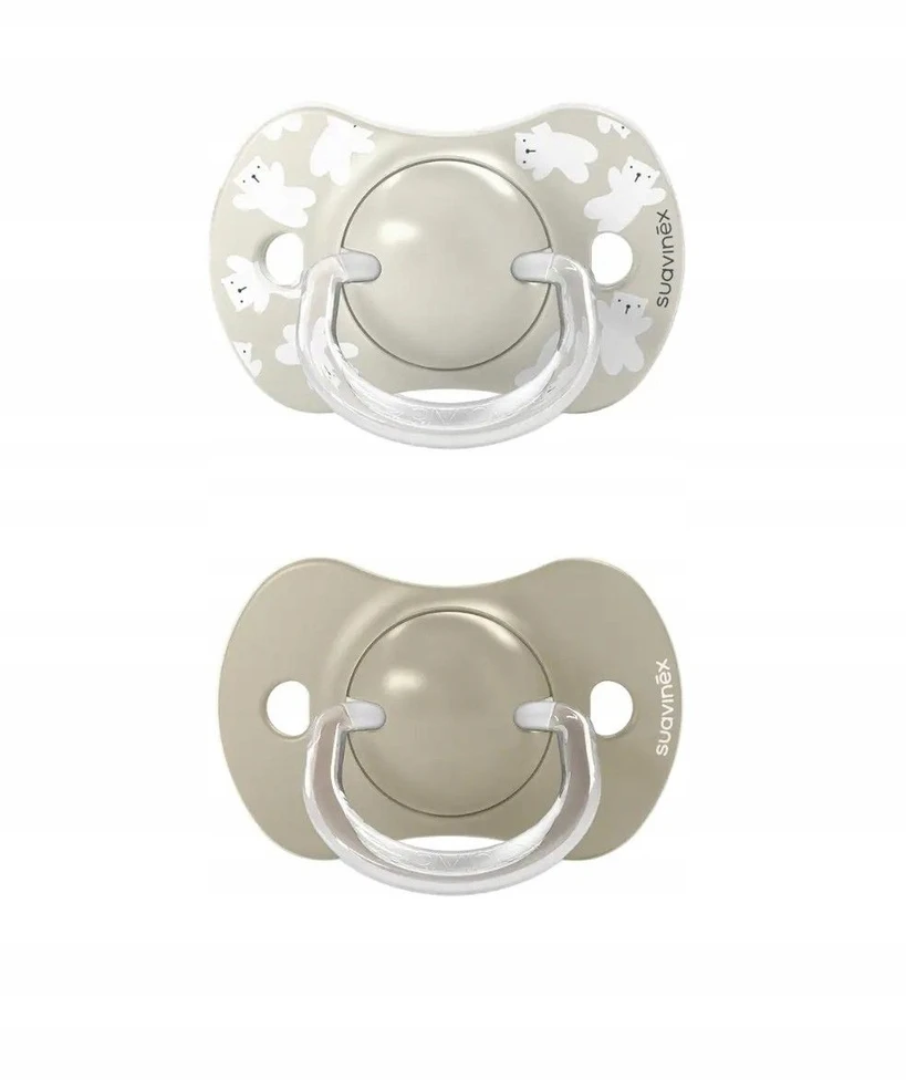 Suavinex SX Pro fiziologinis čiulptukas 6-18 m 2 vnt smėlio spalvos Wild & Free