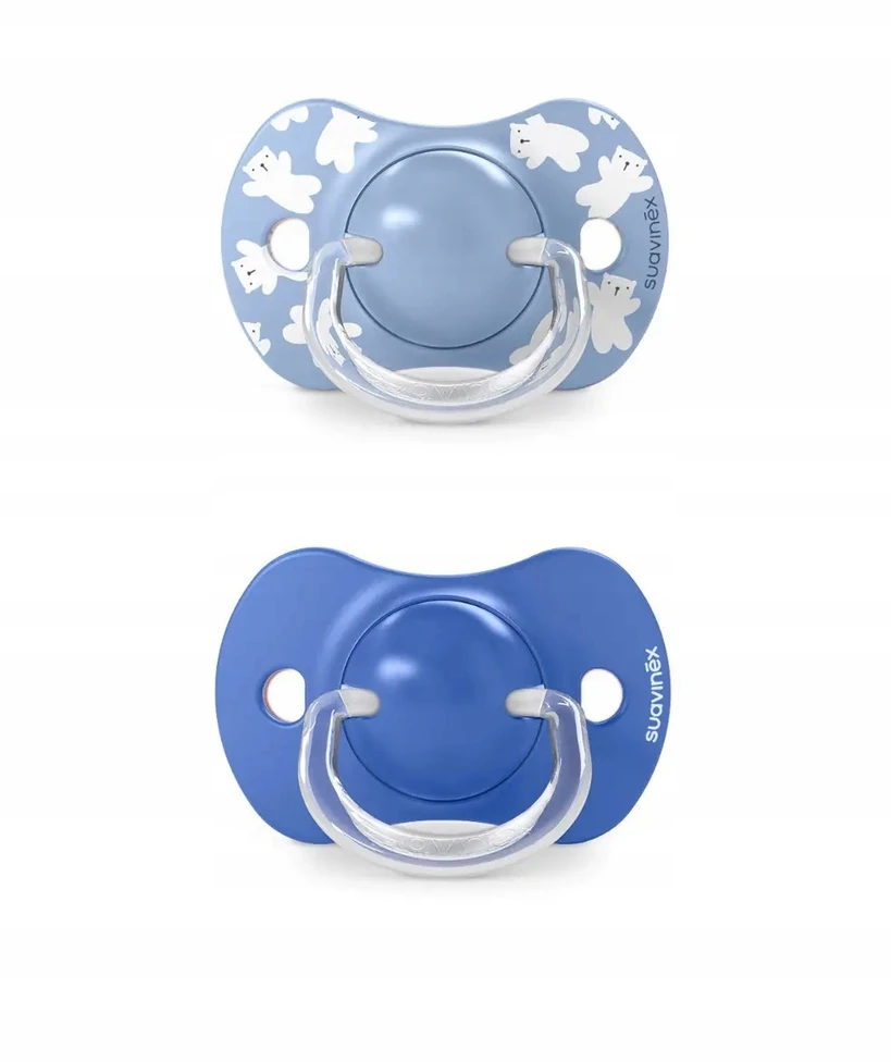 Suavinex SX Pro fiziologinis čiulptukas 6-18 m 2 vnt mėlynas Wild & Free