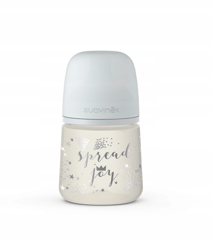 SUAVINEX SX PRO SPREAD JOY buteliukas - 1x kūdikio buteliukas, fiziologinis srautas