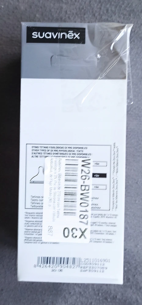 Suavinex Wild&Free buteliukas su žinduku (M) SX, 270 ml, 3m+, smėlio spalvos