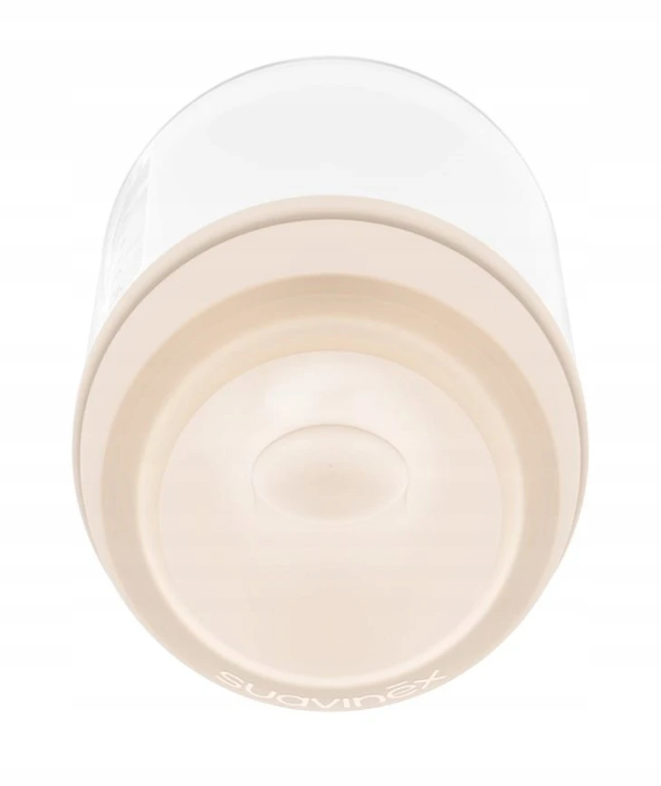 SUAVINEX ZERO ZERO ANTI-COLIC BUTELIUKAS SU VIDUTINĖS SROVĖS ŽINDUKU, 270 ML, NUO +3 MĖN., LIGHT