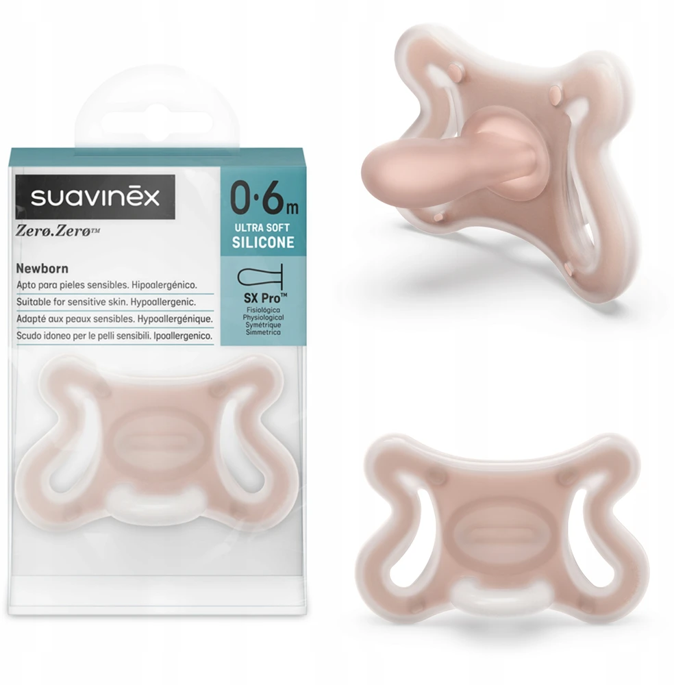 Suavinex Zero Zero Sx Pro fizjologinis čiulptukas 0–6 mėn+