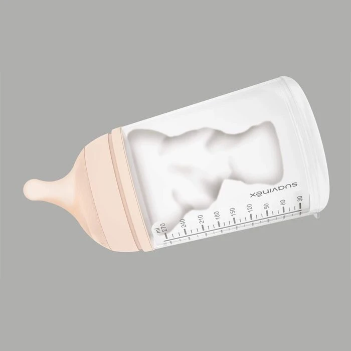 SUAVINEX Zerø.Zerø buteliukas - 1x buteliukas nuo pilvo dieglių, 0m+, 180 ml/ S