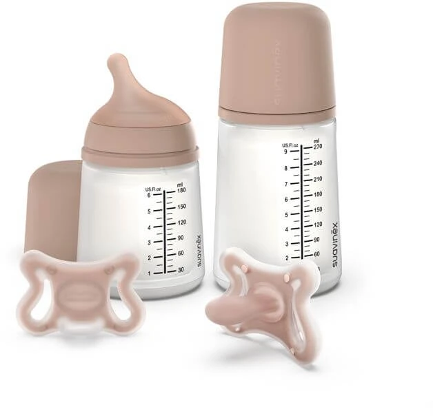SUAVINEX Zerø.Zerø buteliukas - 1x buteliukas nuo pilvo dieglių, 0m+, 180 ml/ S