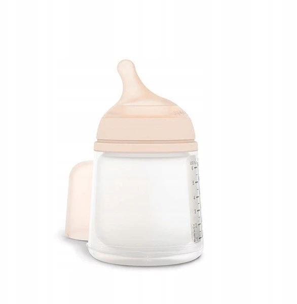 SUAVINEX Zerø.Zerø buteliukas - 1x buteliukas nuo pilvo dieglių, 0m+, 180 ml/ S