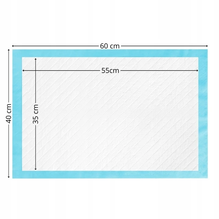 Sugeriantys įklotai PREMIUM SAP 40x60 higieniniai BETAtex PLUS - ZARYS 25 vnt.