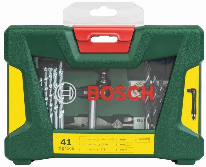 Bosch 41-dalies V-Line serijos grąžtų ir antgalių komplektas 2607017316