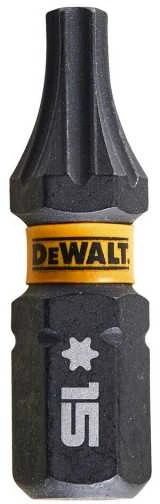 DEWALT KOŃCÓWKA UDAROWA T15x25 5szt. EXTREME IMPACT TORSION