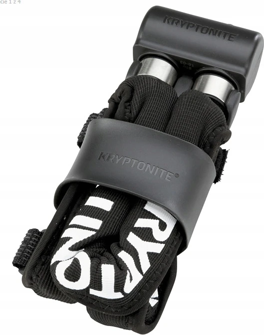 Sulankstama dviračio spyna Kryptonite Keeper 695, juoda, 95 cm