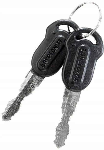 Sulankstama dviračio spyna Kryptonite Keeper 695, juoda, 95 cm