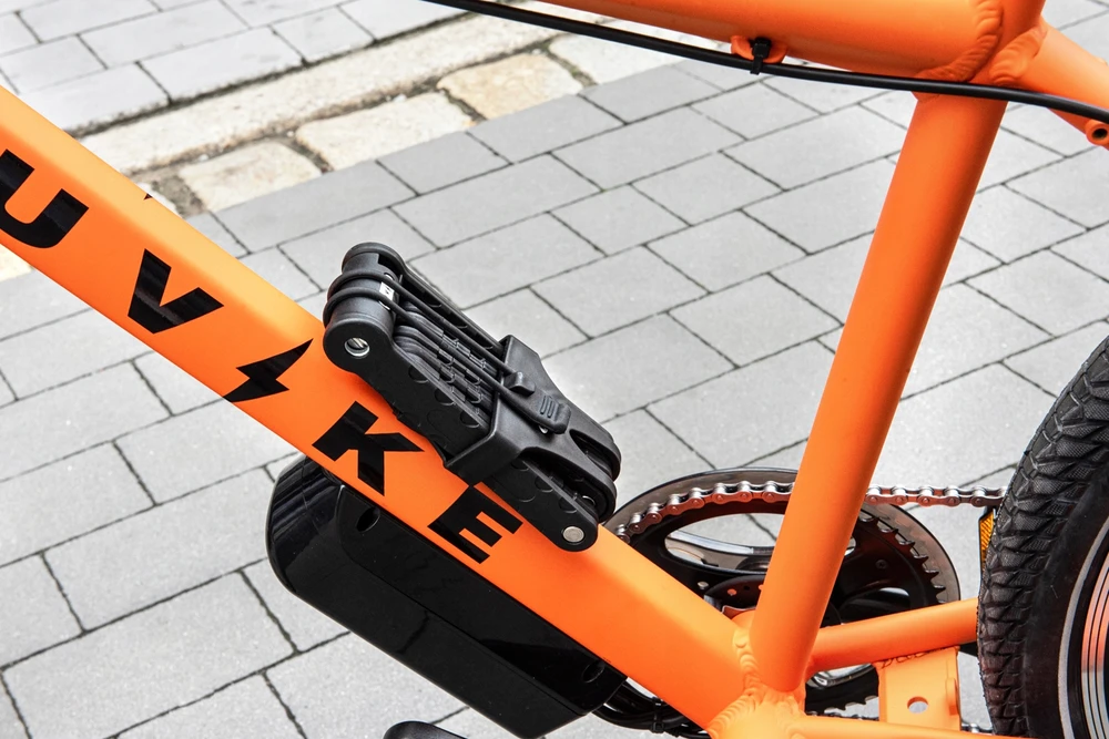 SULANKSTAMAS DVIRAČIO UŽRAKTAS 95cm 7mm SU RAKTU SU RANKENE MUVIKE FOLD 950/7K
