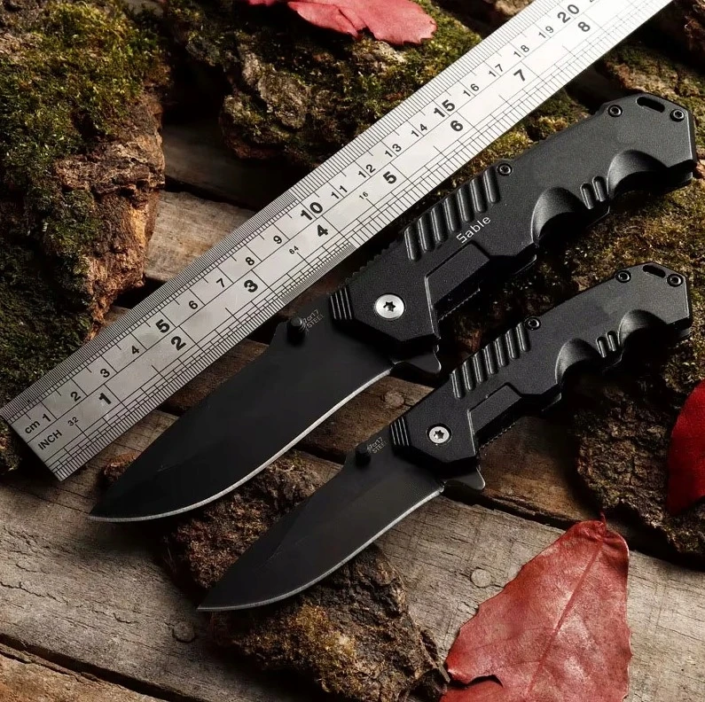 SULANKSTAMAS TAKTINIS MEDŽIOKLĖS PEILIS SURVIVAL LAUKE SHARP FINKA CAMPING PLIENAS
