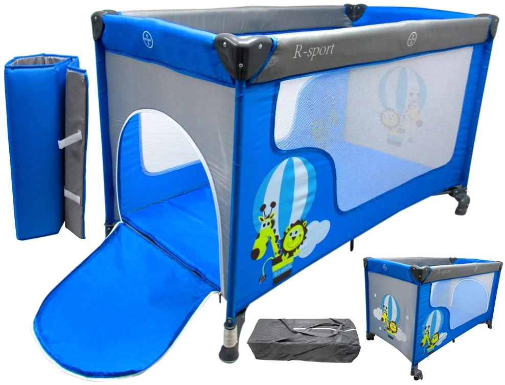 Sulankstoma kelioninė lova K2n R-SPORT Playpen NAUJIENA
