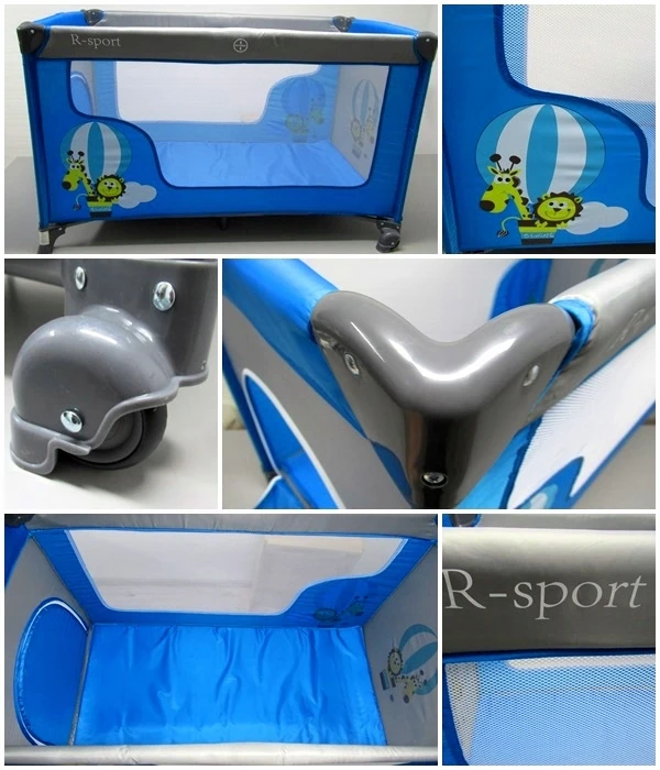 Sulankstoma kelioninė lova K2n R-SPORT Playpen NAUJIENA