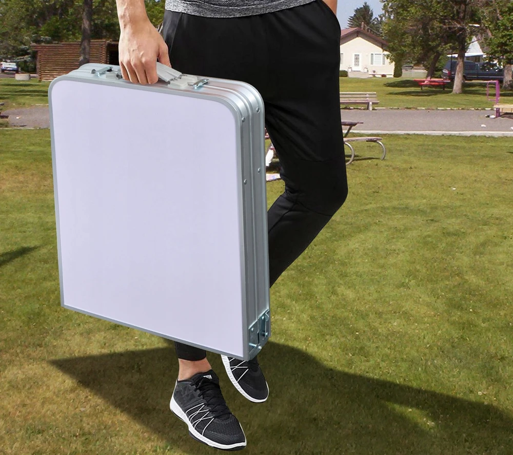 Sulankstoma kempingo spintelė 120 cm – „Premium Mobile Tourist Kitchen“.