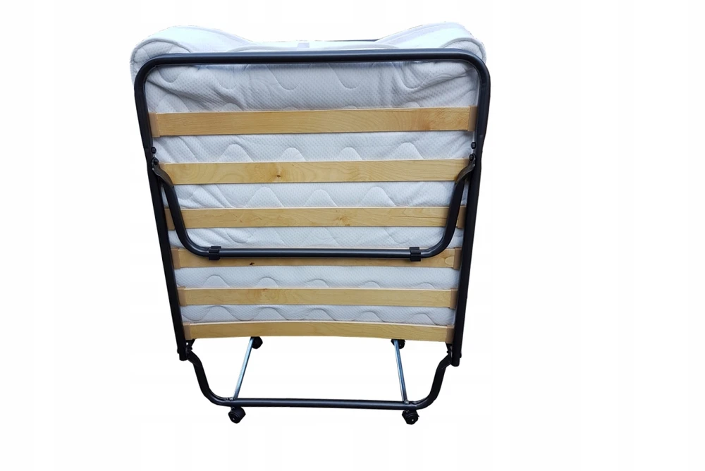 Sulankstoma lauko lova Veraflex, 80x188x40 cm, juoda