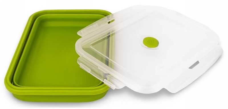 Zyle Sulankstoma silikoninė maisto dėžutė, ZY434SB, 1500 ml