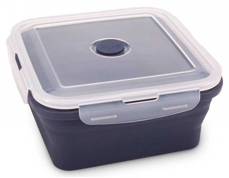 Zyle Sulankstoma silikoninė maisto dėžutė, ZY606SB, 1200 ml