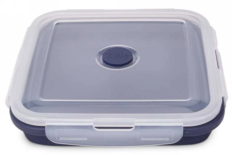 Zyle Sulankstoma silikoninė maisto dėžutė, ZY606SB, 1200 ml