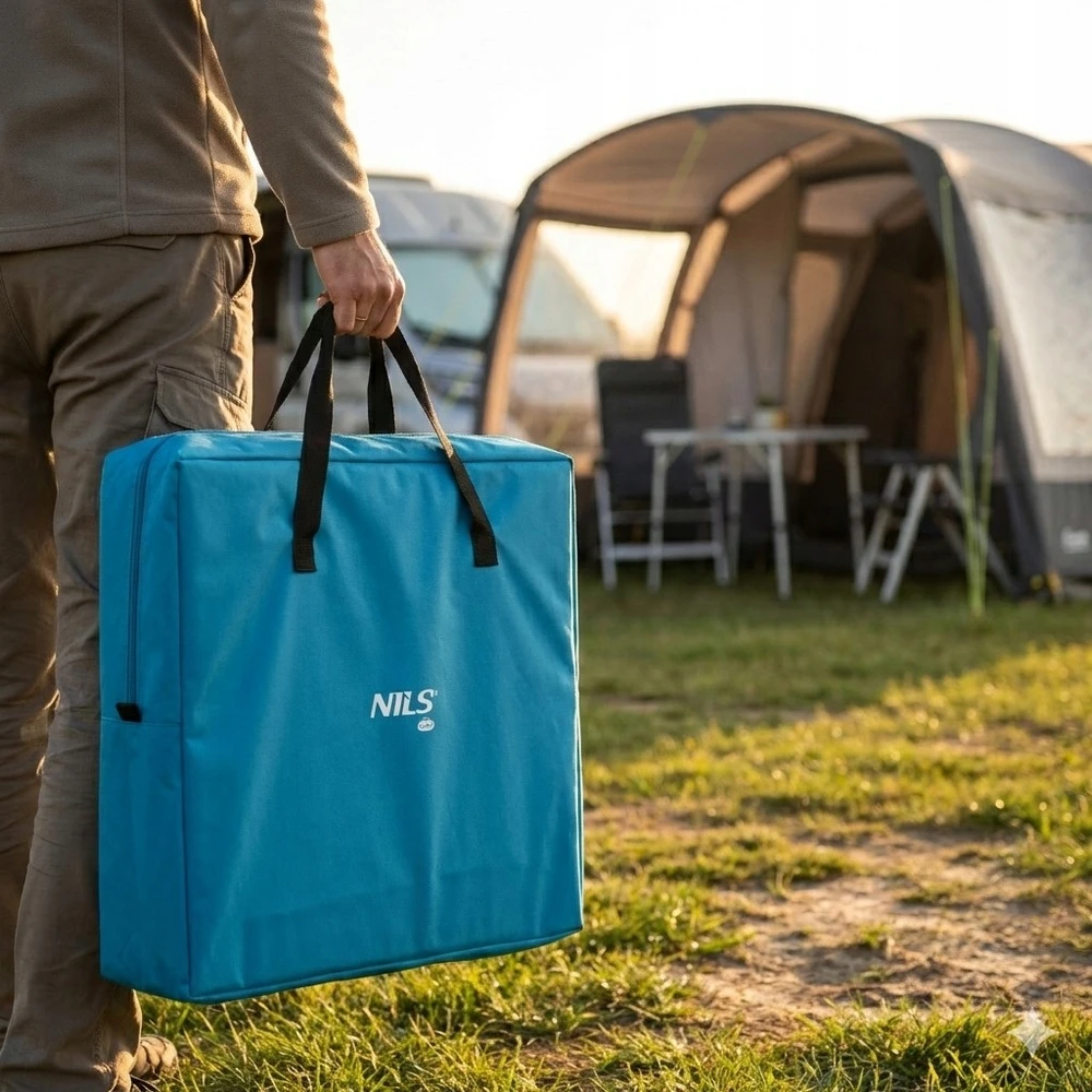 Lauko baldų komplektas Nils Extreme Sulankstoma turistinė spintelė Nils Camp Nc3702 su dangčiu