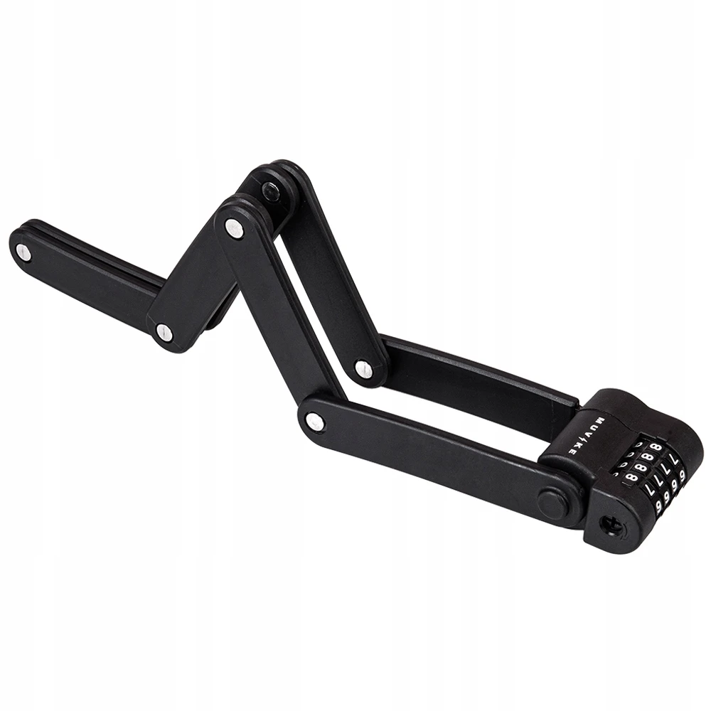 Sulankstomas Dviračio užraktas 85cm 7mm SU KODU SU RANKENE MUVIKE FOLD 850/7C