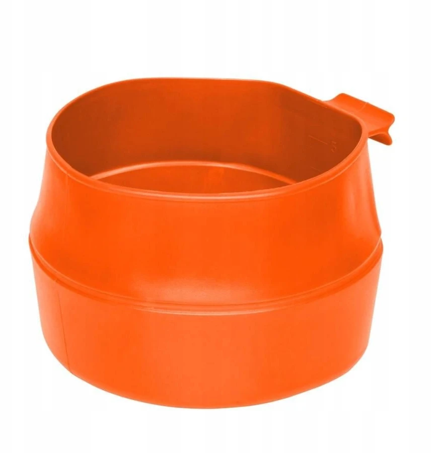 Švediškas sulankstomas puodukas WILDO Fold-a-cup 200ml Oranžinis