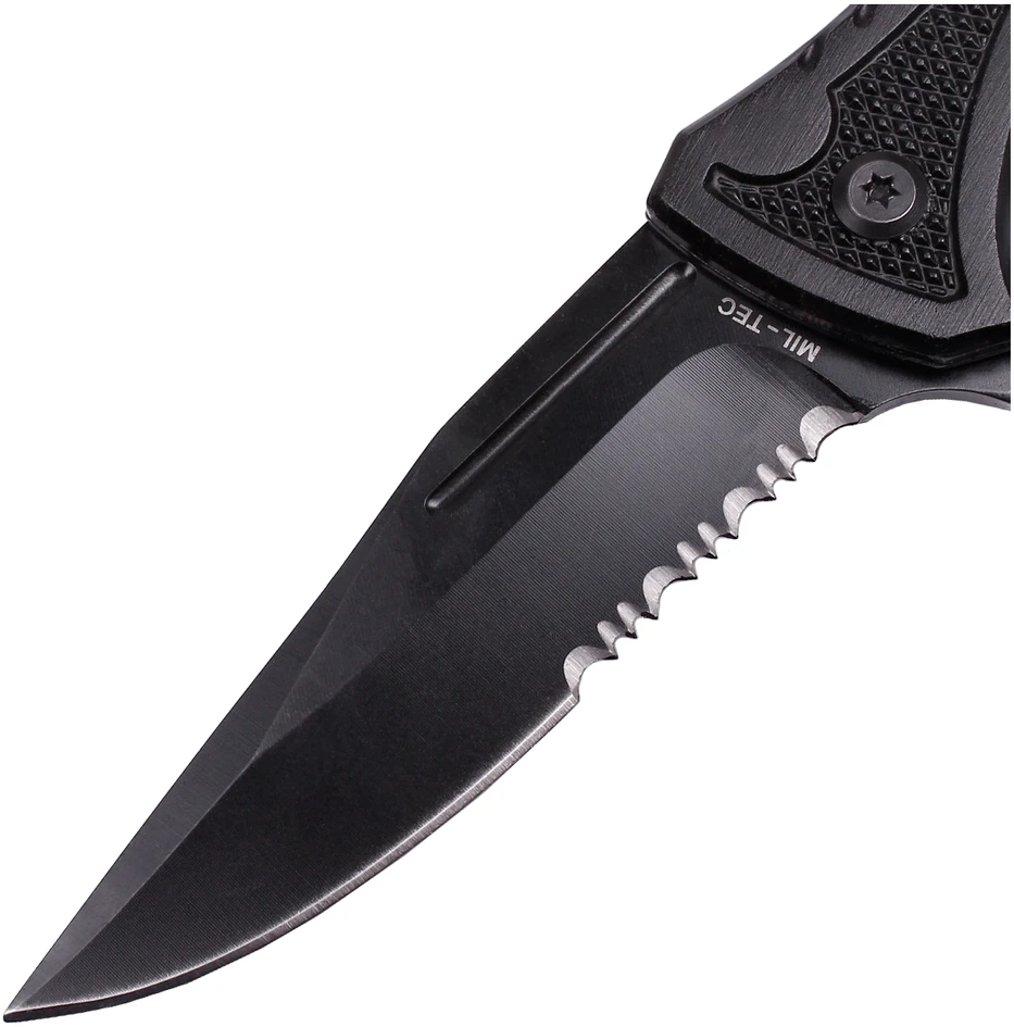 Peilis Mil-Tec Rescue Car Knife, juodas