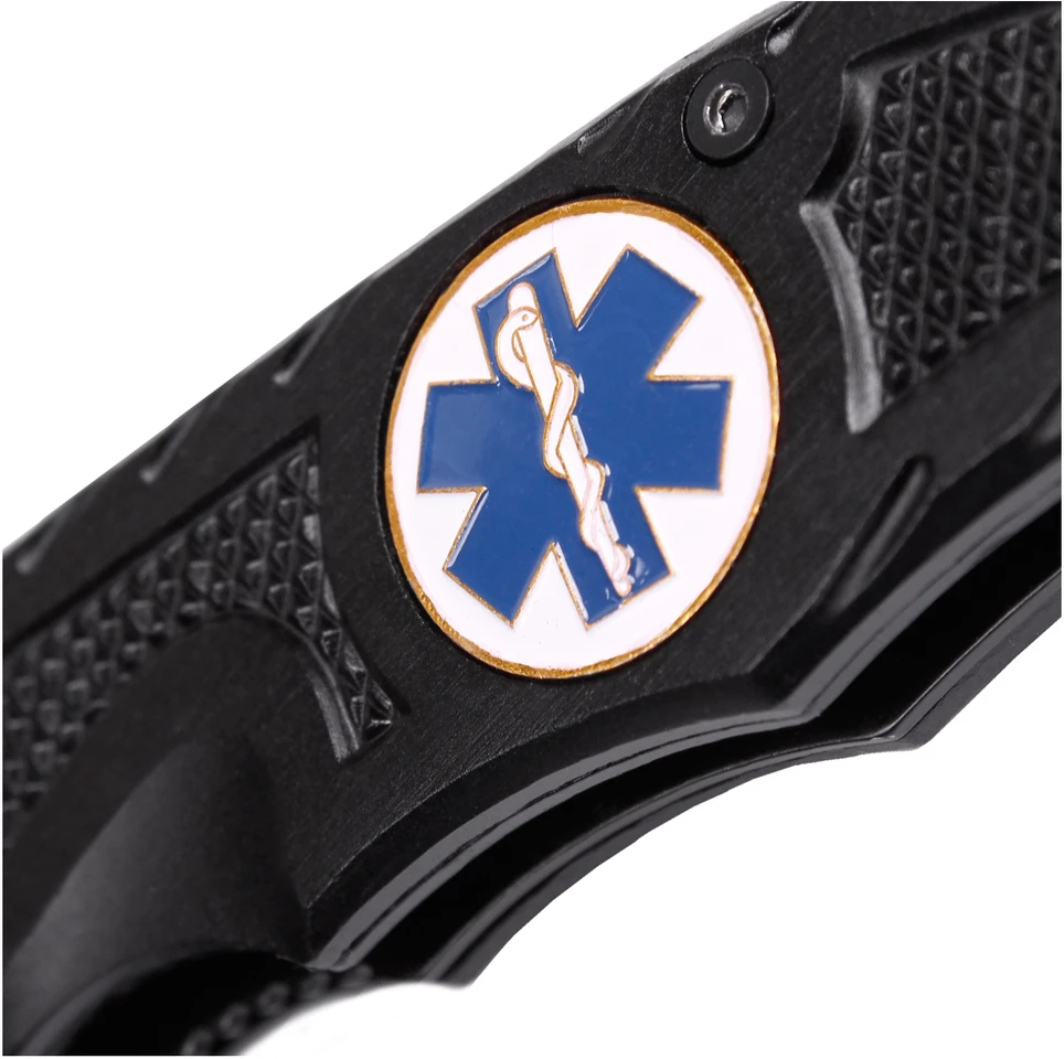 Peilis Mil-Tec Rescue Car Knife, juodas