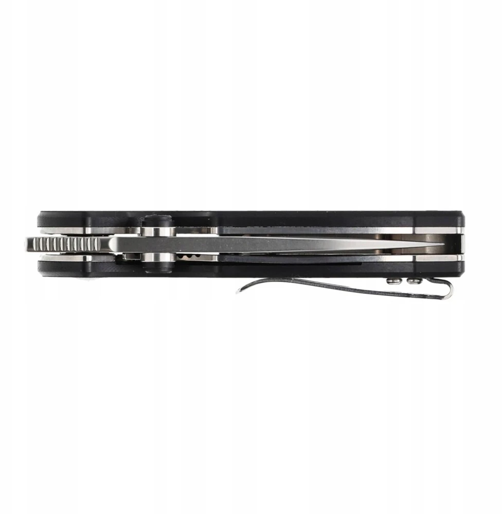 Sulankstomas peilis Ruike P671-cb juodas Edc