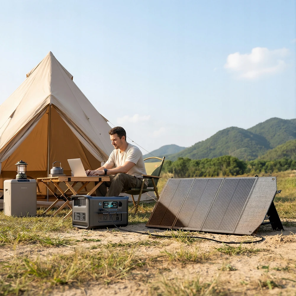 Sulankstomas saulės skydelis 100 W nešiojamas saulės įkroviklis, skirtas Ctolita Camping