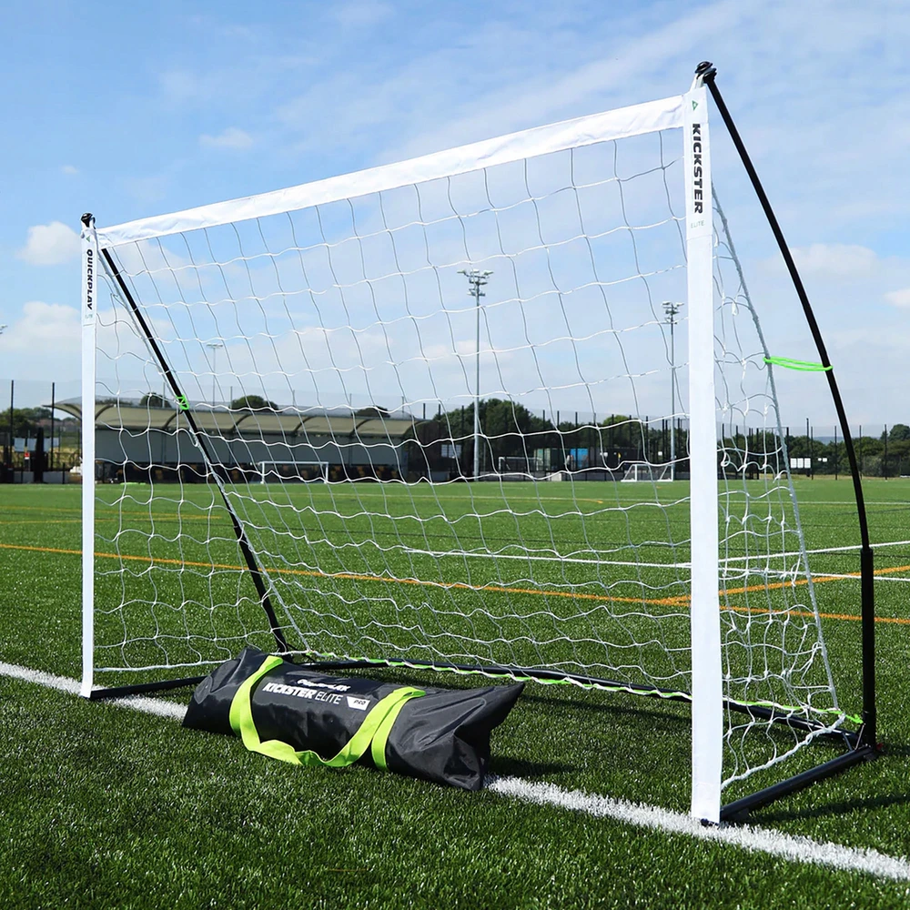 Sulenkami futbolo vartai Quickplay Kickster Elite 6x4' (matmenys 1,8 x 1,2 m)