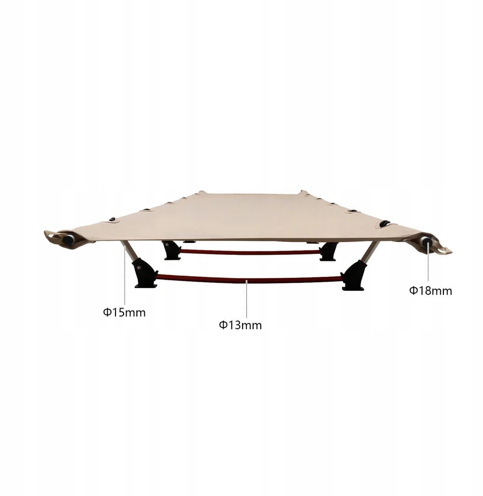 SUlenkiama TURISTINĖ LOVA 190*65cm KEMPINGO KĖDĖ 150KG Ypatingai lengva apkrova