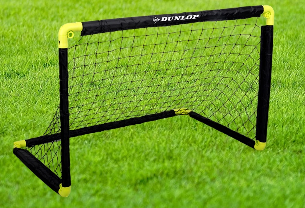 Dunlop Sulankstomos futbolo vartai su tinklu 90x59x61 cm