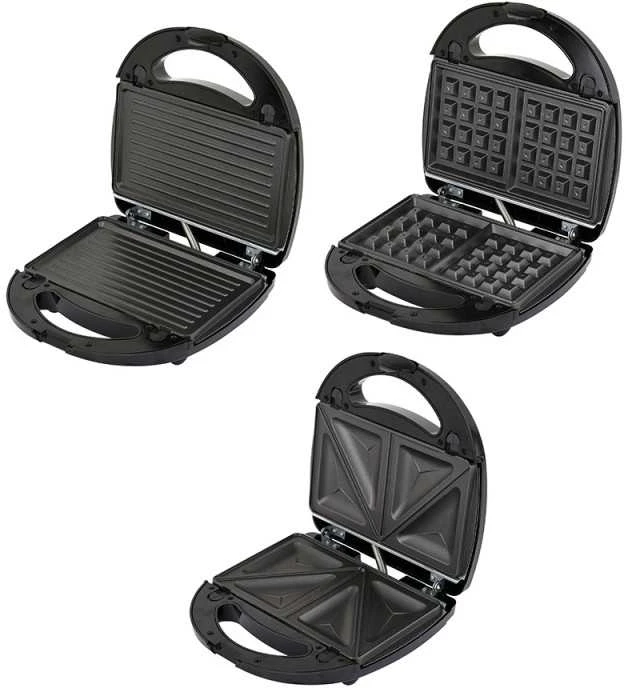 Sumuštinių keptuvas LUND TOaster 760W 3in1