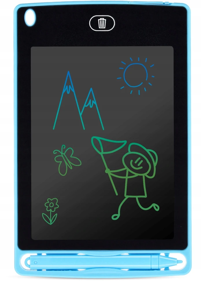 Sun Baby LCD grafinis piešimo planšetinis kompiuteris vaikams Znikopis Stylus Board 6,5"