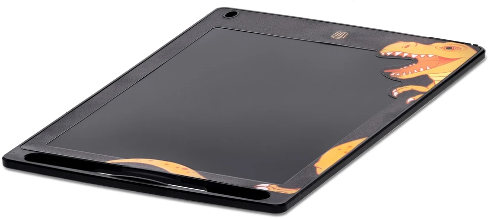 Sun Baby LCD piešimo planšetė vaikams, 8,5 colių, daugiaspalvė, Dinozauras, juoda