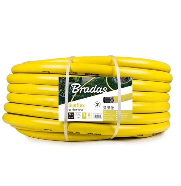 Žarna SUNFLEX Bradas 1 colis /50m geltona