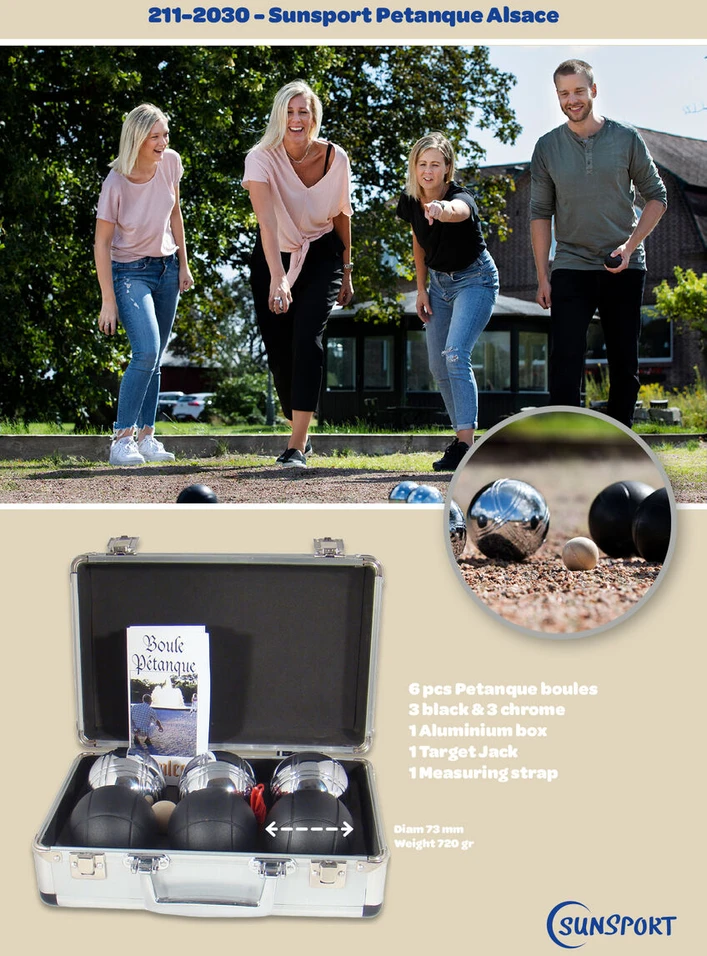 Bex Sport Sunsport Petankės rinkinys Alsace