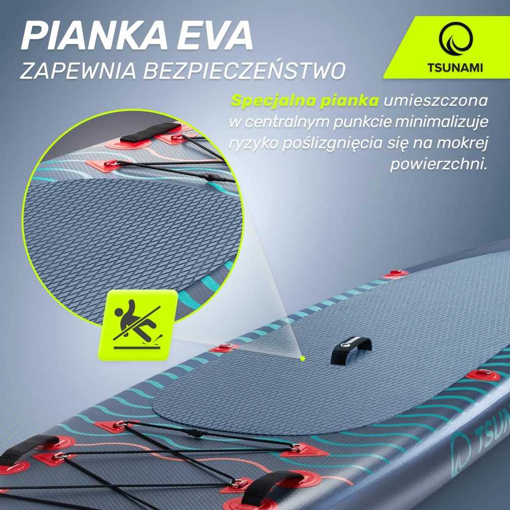 Pripučiama irklentė, vandens sportui, su reguliuojamu irklu, 350 cm ilgio, įvairiaspalvė SUP lenta