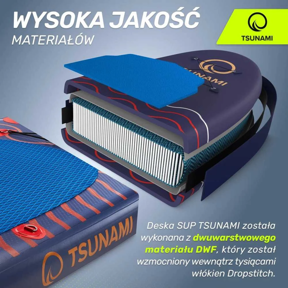 Pripučiama irklentė, vandens sportui, su kuprine ir pompa, 350 cm ilgio, įvairiaspalvė SUP
