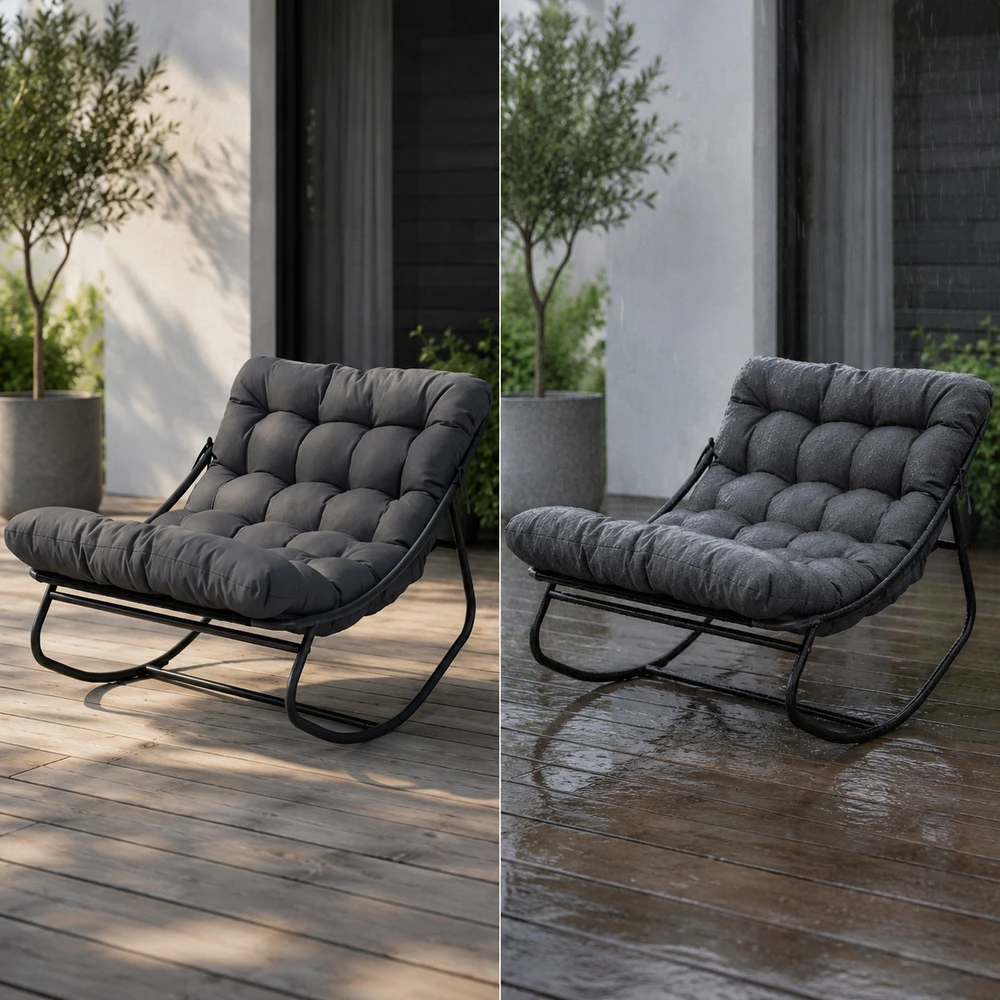 Supamas fotelis Gordon 73x118x67 cm, pilkas