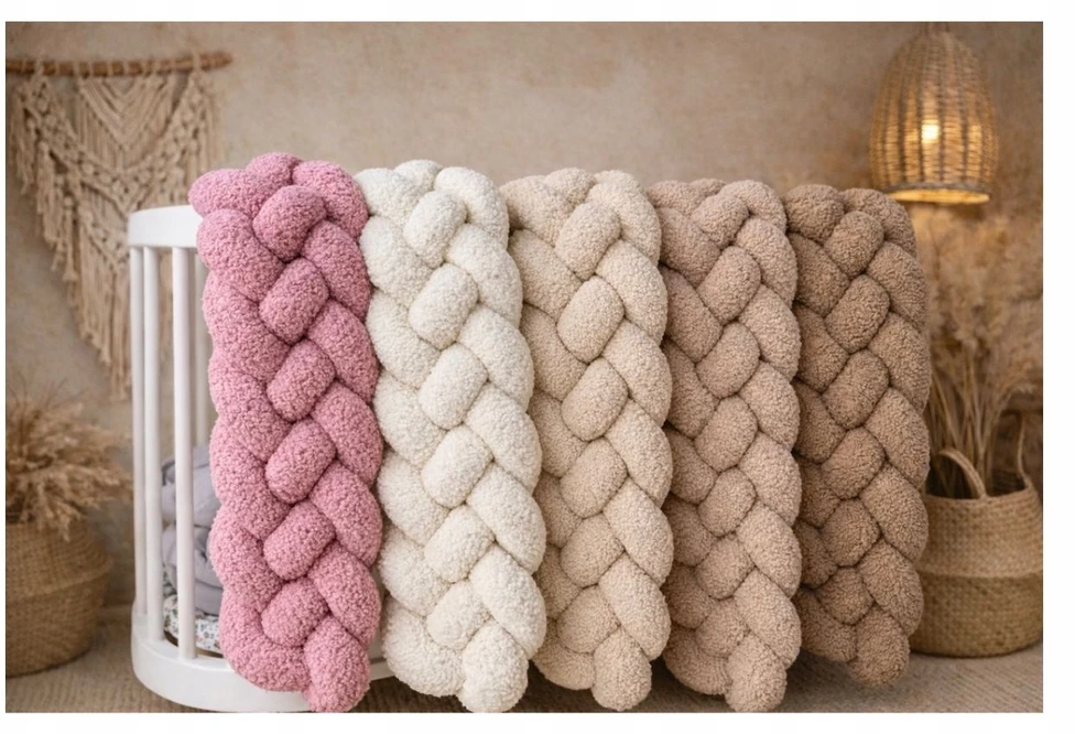 Supelkowelove LOVO APSAUGĖ, TILTAS, KŪDIKIO ĮVYNĖLIS, 4 SKIRSČIŲ BOUCLE, 350cm