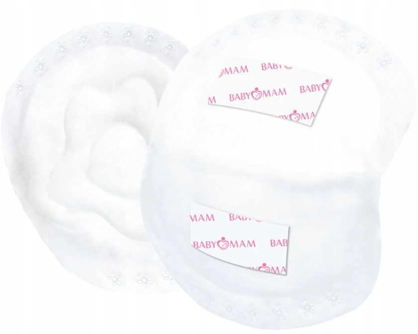 SUPER ABSORBENTŪS GELINGI LAKTACIJOS Įklotai 110 vnt BABYMAM BIG PACK